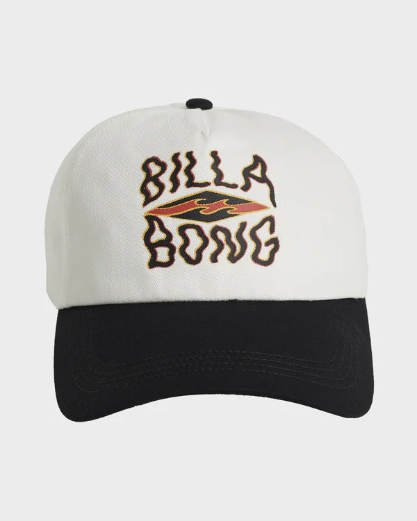 BILLABONG WOMENS OTIS DIAMOND DAD CAP – OFF BLACK
