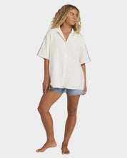 BILLABONG WOMENS OTIS DREAMING SHIRT – SALT CRYSTAL