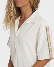 BILLABONG WOMENS OTIS DREAMING SHIRT – SALT CRYSTAL