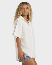 BILLABONG WOMENS OTIS DREAMING SHIRT – SALT CRYSTAL