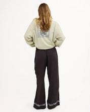 BILLABONG WOMENS PARADISE 73 ELASTIC WAIST PANTS – BLACK SANDS