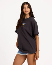 BILLABONG WOMENS PARADISE 73 T-SHIRT – BLACK SANDS