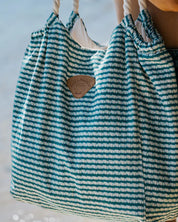 BILLABONG WOMENS ROPE TOTE BAG (DEEP SEA)