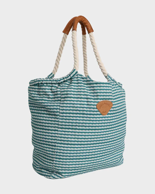 BILLABONG WOMENS ROPE TOTE BAG (DEEP SEA)