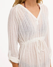 BILLABONG WOMENS SABINE HOODED OVERSHIRT – SALT CRYSTAL