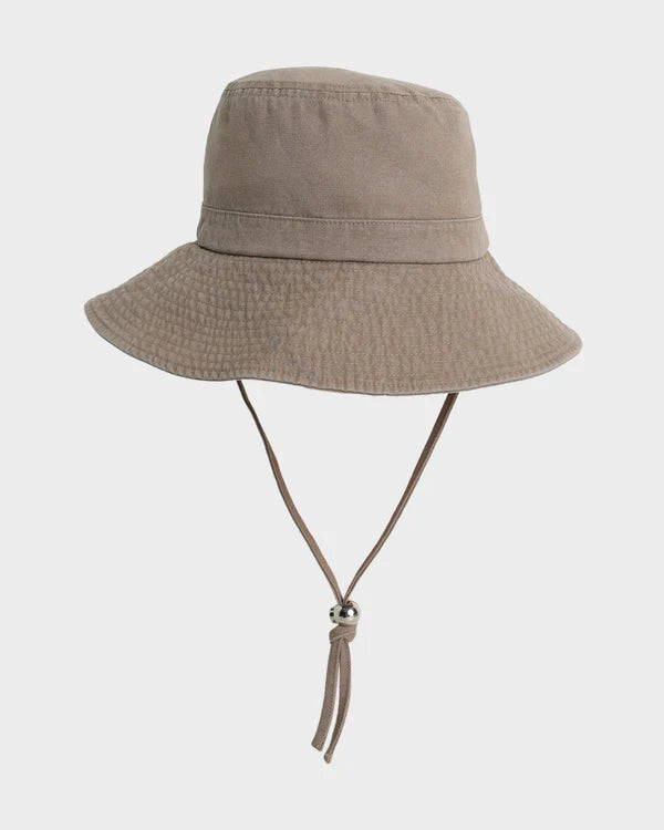 BILLABONG WOMENS SANDS BUCKET HAT (MUSHROOM)