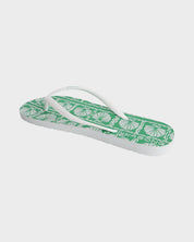 BILLABONG WOMENS SEASHELL PARADI THONGS (KELLY GREEN)