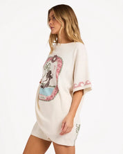 BILLABONG WOMENS SECRET BEACH T-SHIRT – SALT CRYSTAL