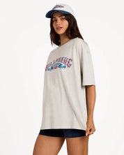 BILLABONG WOMENS SINCE 73 CULTURE T-SHIRT – GREY MARLE