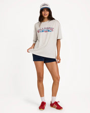 BILLABONG WOMENS SINCE 73 CULTURE T-SHIRT – GREY MARLE