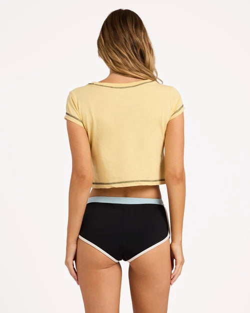BILLABONG WOMENS STARSURFER T-SHIRT – GOLDEN DAYS