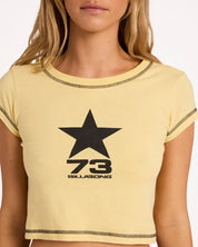 BILLABONG WOMENS STARSURFER T-SHIRT – GOLDEN DAYS