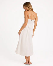BILLABONG WOMENS SUCH A TRIP MIDI DRESS – SALT CRYSTAL