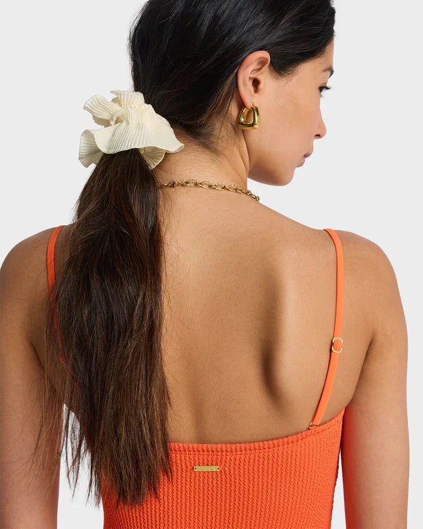 BILLABONG WOMENS SUMMER HIGH TULLY ONE PIECE HOT CORAL SURF SWIMSUIT