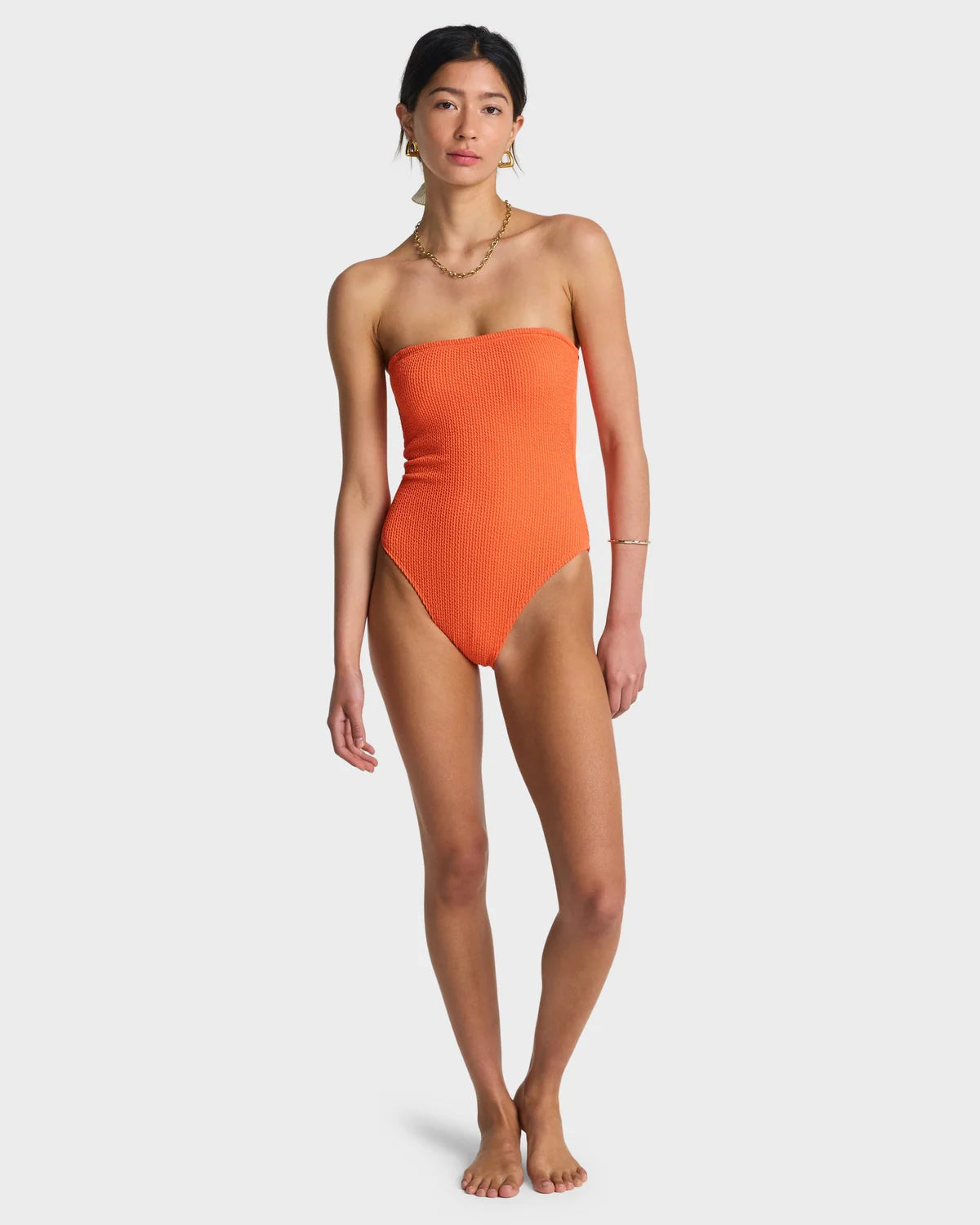 BILLABONG WOMENS SUMMER HIGH TULLY ONE PIECE HOT CORAL SURF SWIMSUIT