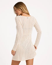 BILLABONG WOMENS SUNDEW MINI DRESS – SEA SALT