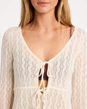 BILLABONG WOMENS SUNDEW MINI DRESS – SEA SALT