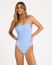 BILLABONG WOMENS SUNRAYS LARA ONE PIECE SWIMSUIT – BLUE BELL