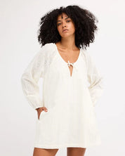 BILLABONG WOMENS SWEET SOLACE MINI DRESS – SALT CRYSTAL
