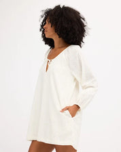 BILLABONG WOMENS SWEET SOLACE MINI DRESS – SALT CRYSTAL