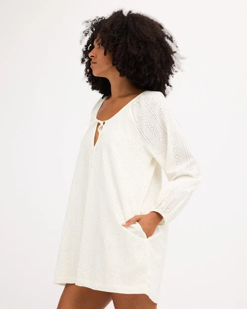 BILLABONG WOMENS SWEET SOLACE MINI DRESS – SALT CRYSTAL