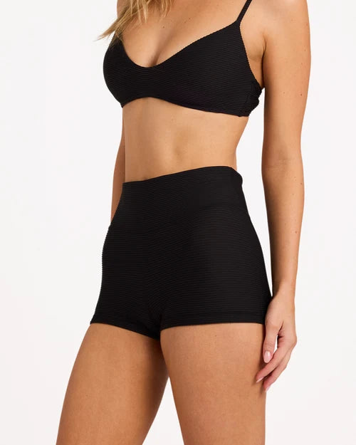 BILLABONG WOMENS TANLINES SURF SHORTS – BLACK