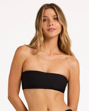 BILLABONG WOMENS TANLINES TULLY TUBE BIKINI TOP – BLACK