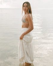BILLABONG WOMENS TILL DAWN MAXI SKIRT – SALT CRYSTAL