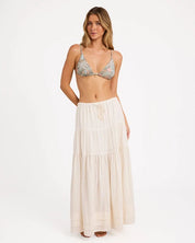 BILLABONG WOMENS TILL DAWN MAXI SKIRT – SALT CRYSTAL