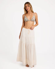 BILLABONG WOMENS TILL DAWN MAXI SKIRT – SALT CRYSTAL