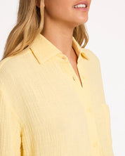 BILLABONG WOMENS WANDERER LONG SLEEVE SHIRT – SUNLIGHT