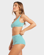 BILLABONG WOMENS WAVEY DAZE AVALON BIKINI BOTTOM (DEEP SEA)