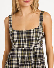 BILLABONG WOMENS WONDERS MIDI DRESS – BLACK SANDS