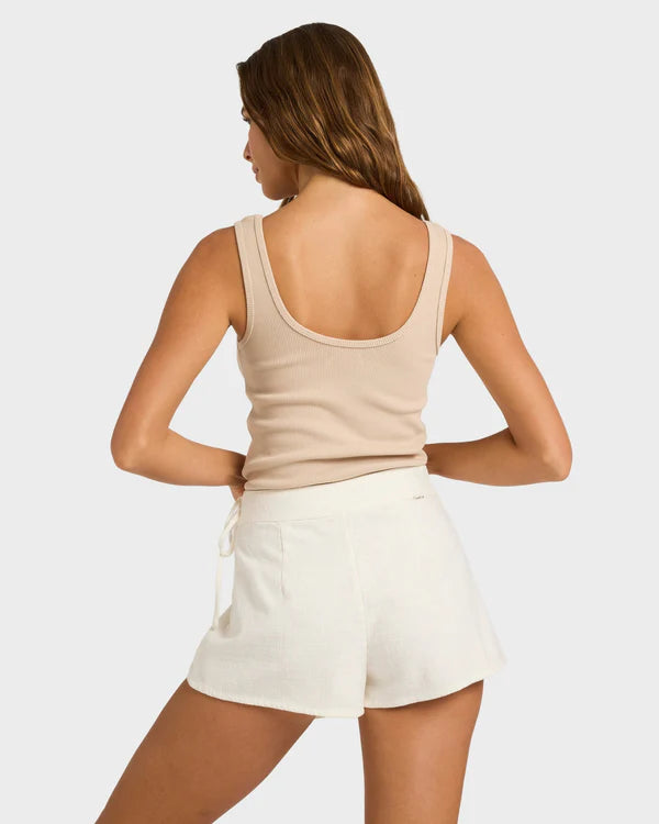 BILLABONG WOMENS YOUR CRUSH SKORT SALT CRYSTAL COASTAL SUMMER STYLE