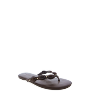 BILLINI FARASHA GEM THONG SANDALS - CHOCOLATE