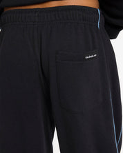 QUIKSILVER BOYS 8-16 PANELLED TRACK PANTS BLACK
