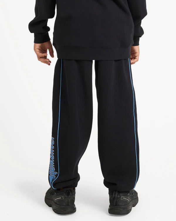 QUIKSILVER BOYS 8-16 PANELLED TRACK PANTS BLACK
