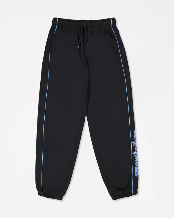 QUIKSILVER BOYS 8-16 PANELLED TRACK PANTS BLACK