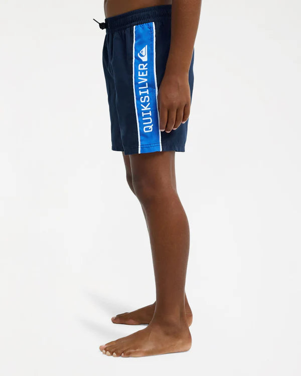 QUIKSILVER BOYS EVERYDAY CLIKER 15" SWIM SHORTS SURF BOARDIES DARK NAVY