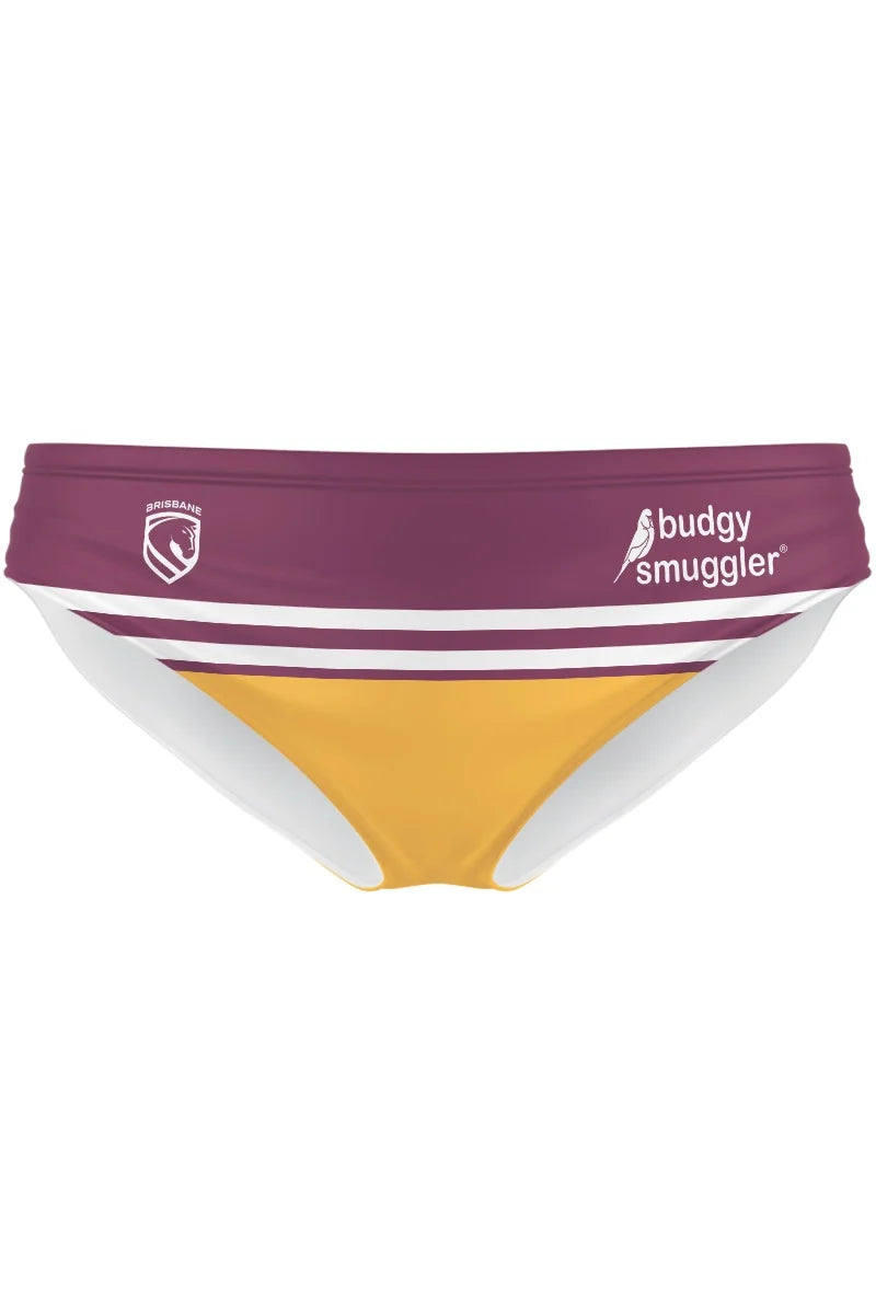 BUDGY SMUGGLER MEN'S BRISBANE BRONCOS 1999 SWIM BRIEFS