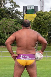 BUDGY SMUGGLER MEN'S BRISBANE BRONCOS 1999 SWIM BRIEFS