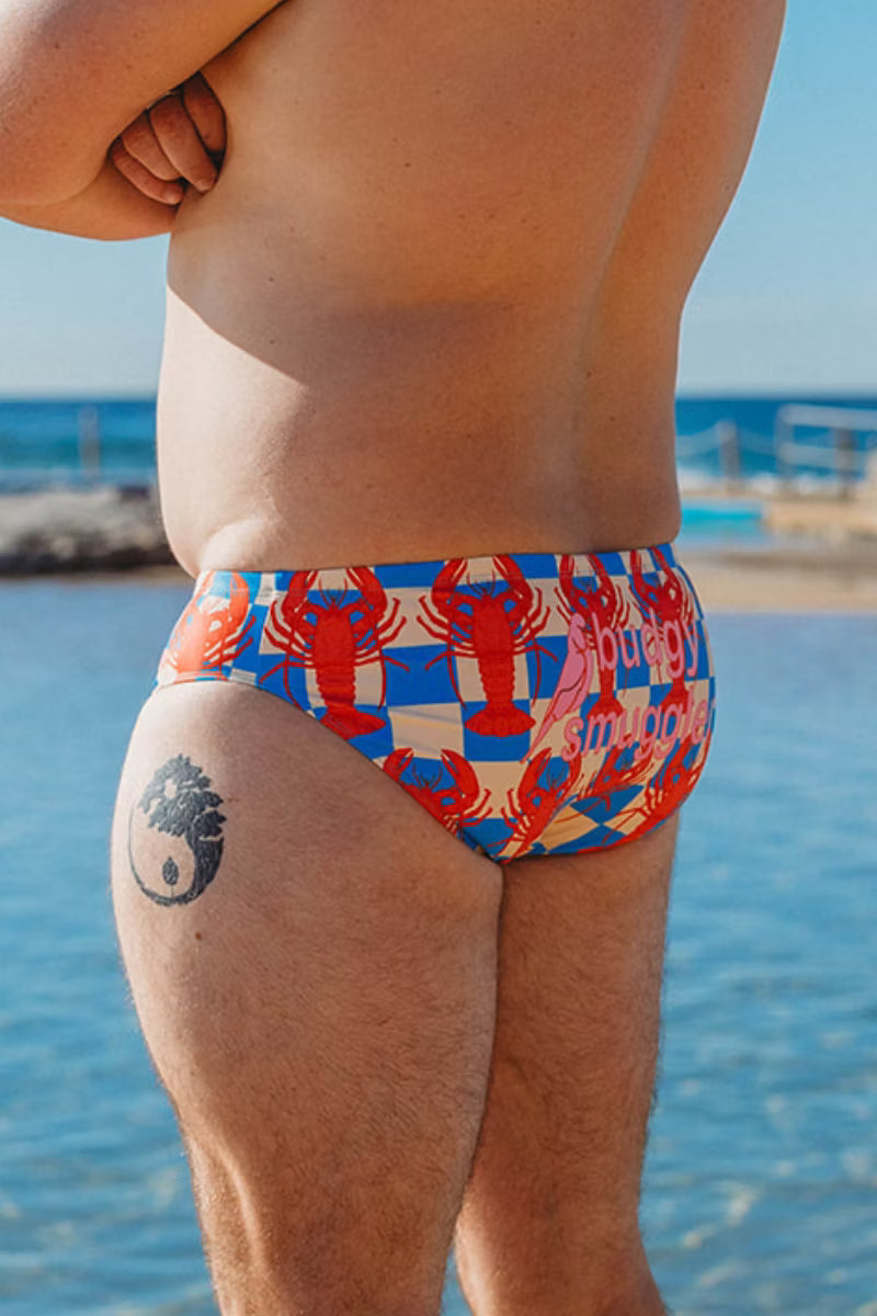 BUDGY SMUGGLER MEN'S LOBSTARS SWIM BRIEFS