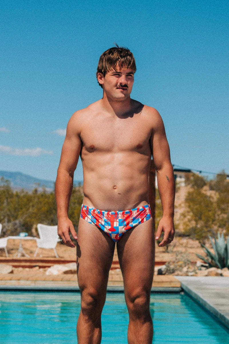 BUDGY SMUGGLER MEN'S LOBSTARS SWIM BRIEFS
