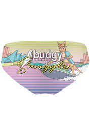 BUDGY SMUGGLERS KANGAROO JETSKI CLASSIC MEN’S SWIM BRIEF – AUSSIE ART EDITION