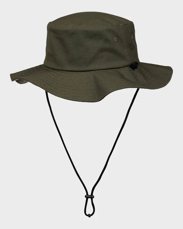 QUIKSILVER BUSHMASTER BOONIE HAT MENS GRAPE LEAF SURF SAFARI SUN HAT