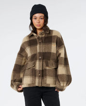 RIP CURL CALA NIGHTS CHECK JACKET – KHAKI
