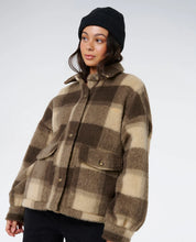 RIP CURL CALA NIGHTS CHECK JACKET – KHAKI