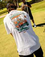 CARTS AND DARTS | SS TEE - WHITE
