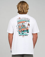 CARTS AND DARTS | SS TEE - WHITE