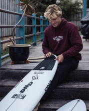 CREATURES OF LEISURE ETHAN EWING LITE PIN TAIL SIGNATURE ECOPURE TRACTION PAD BLACK CYAN